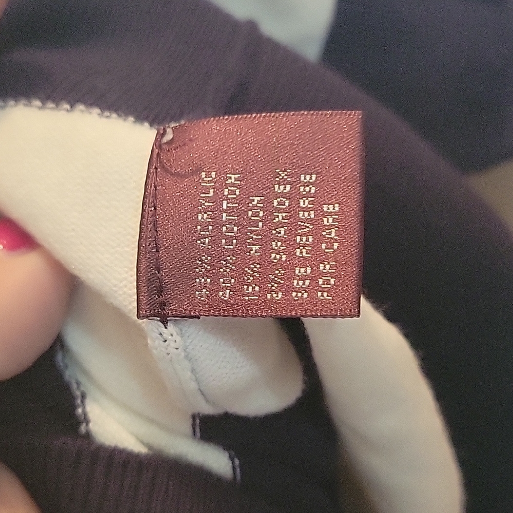 525 America white navy  stripe medium - Picture 4 of 5